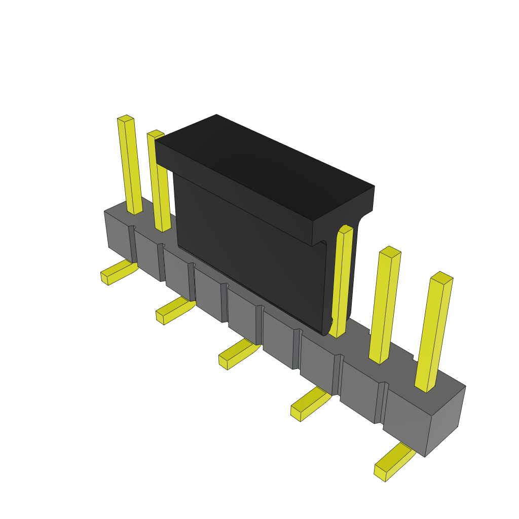 All Parts Connectors rugged connector TSM-109-01-F-SV-P-TR by Samtec