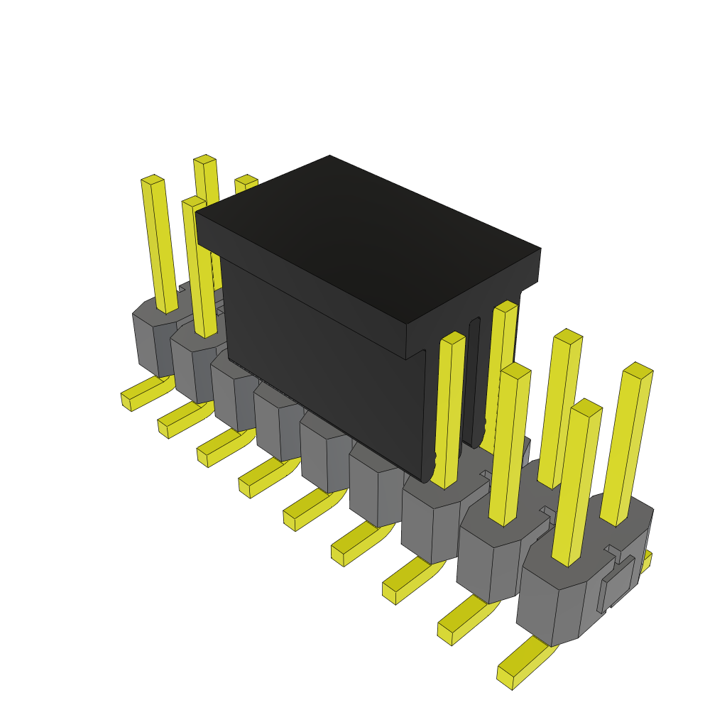 All Parts Connectors BTB Connectors TSM-109-01-S-DV-P-TR by Samtec
