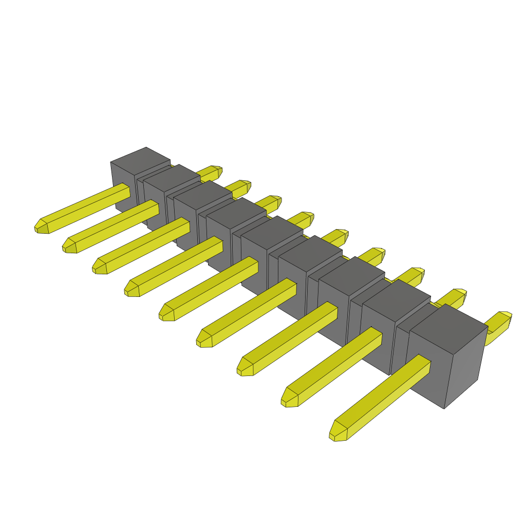 All Parts Connectors rugged connector TSM-109-01-T-SH-TR by Samtec