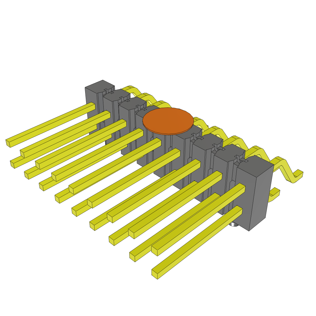 All Parts Connectors BTB Connectors TSM-109-03-L-DH-A-K-TR by Samtec