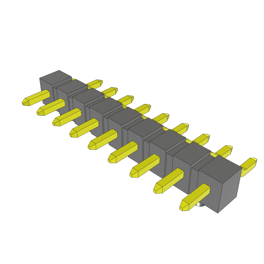 All Parts Connectors BTB Connectors TSM-109-04-T-SH-A by Samtec