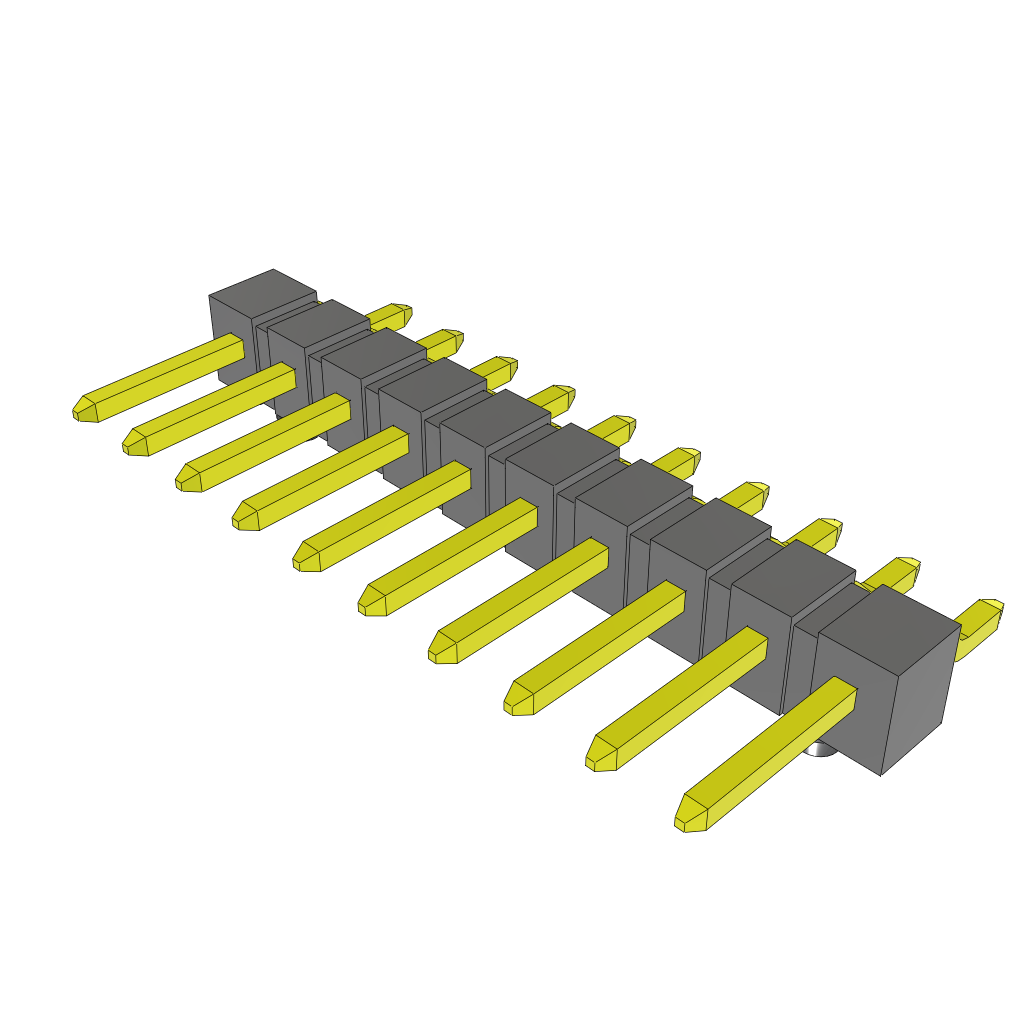All Parts Connectors BTB Connectors TSM-110-01-F-SH-A by Samtec