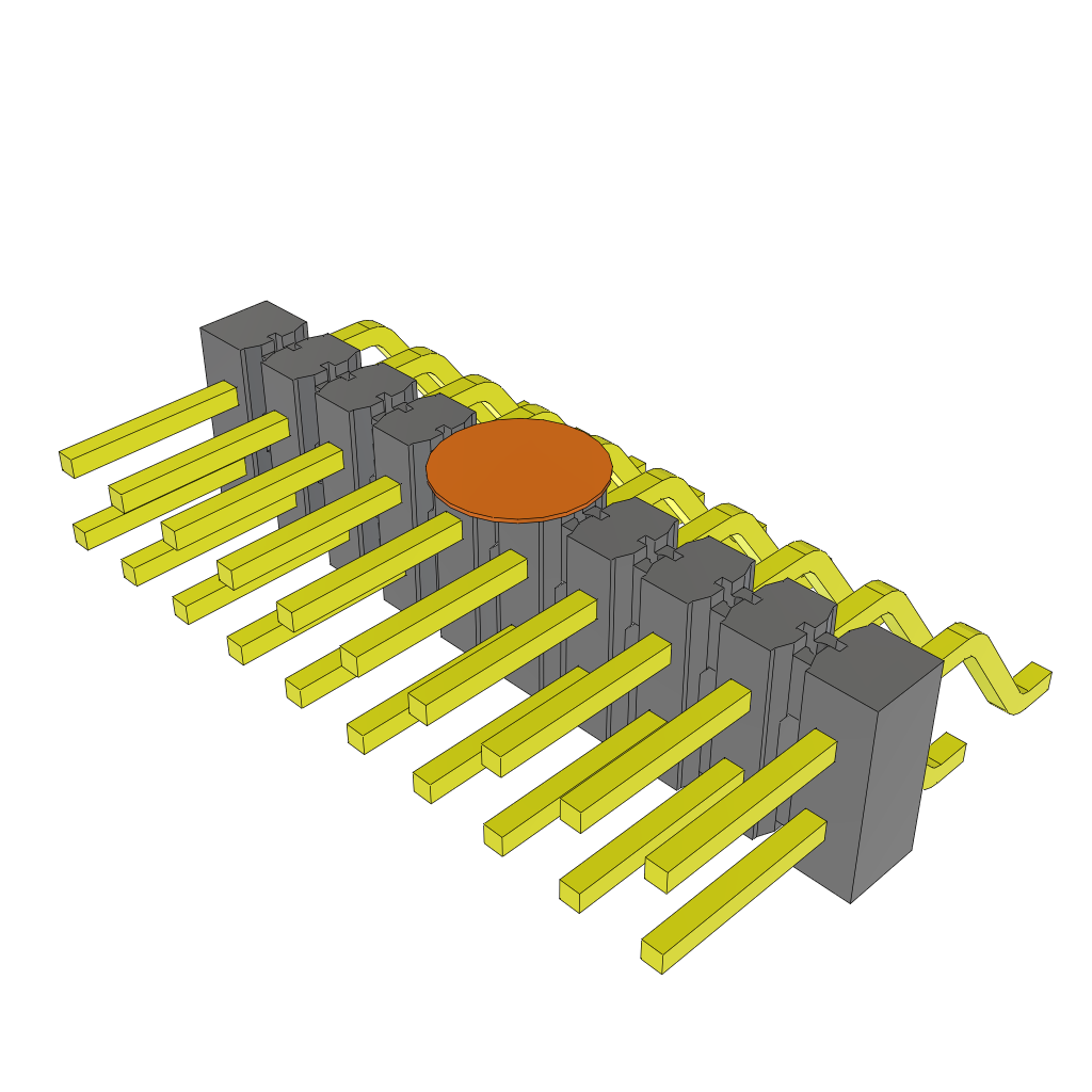 All Parts Connectors BTB Connectors TSM-110-01-S-DH-K-TR by Samtec
