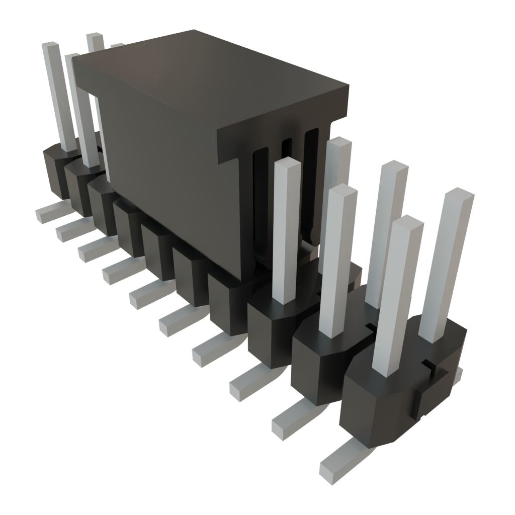 All Parts Connectors rugged connector TSM-110-01-T-DV-P by Samtec