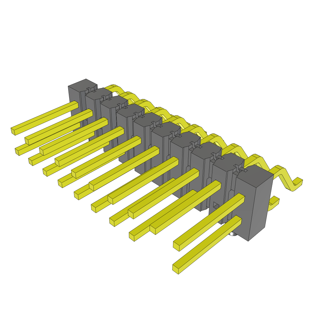 All Parts Connectors BTB Connectors TSM-110-02-L-DH-A-017-TR by Samtec