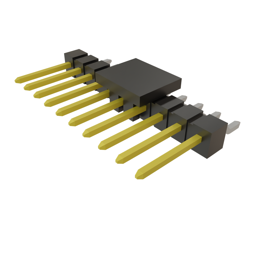 All Parts Connectors rugged connector TSM-110-02-L-SH-P by Samtec