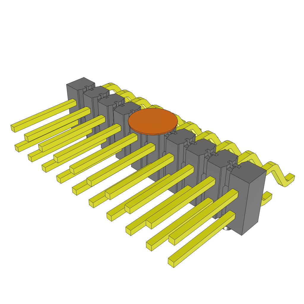 All Parts Connectors BTB Connectors TSM-110-02-S-DH-A-K-TR by Samtec