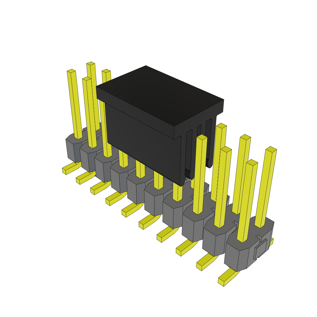 All Parts Connectors BTB Connectors TSM-110-02-T-DV-A-P-TR by Samtec