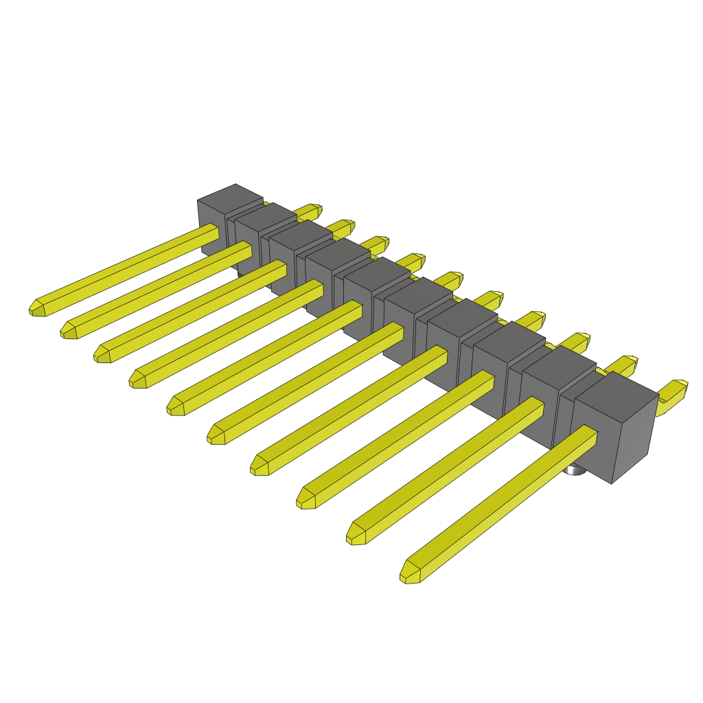 All Parts Connectors BTB Connectors TSM-110-03-L-SH-A by Samtec