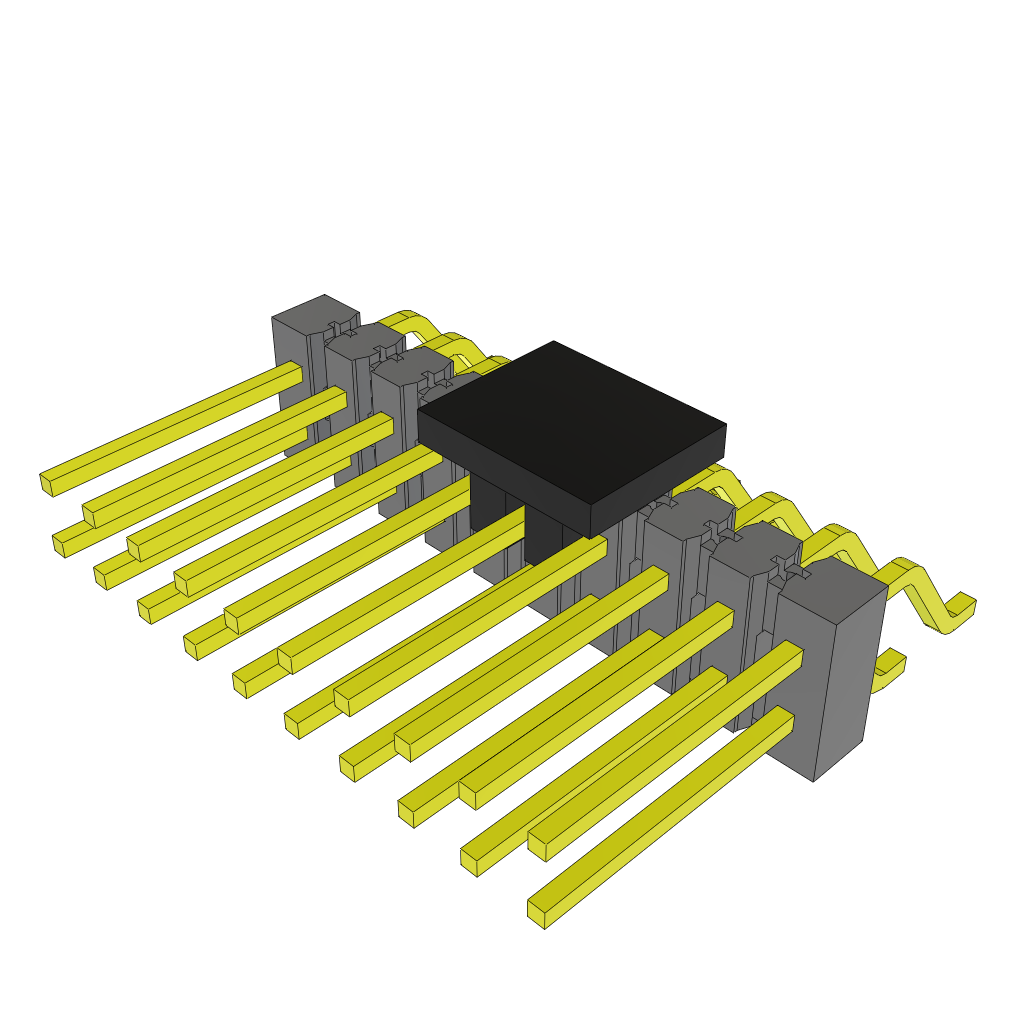 TSM-110-03-LM-DH-P-TR by Samtec
