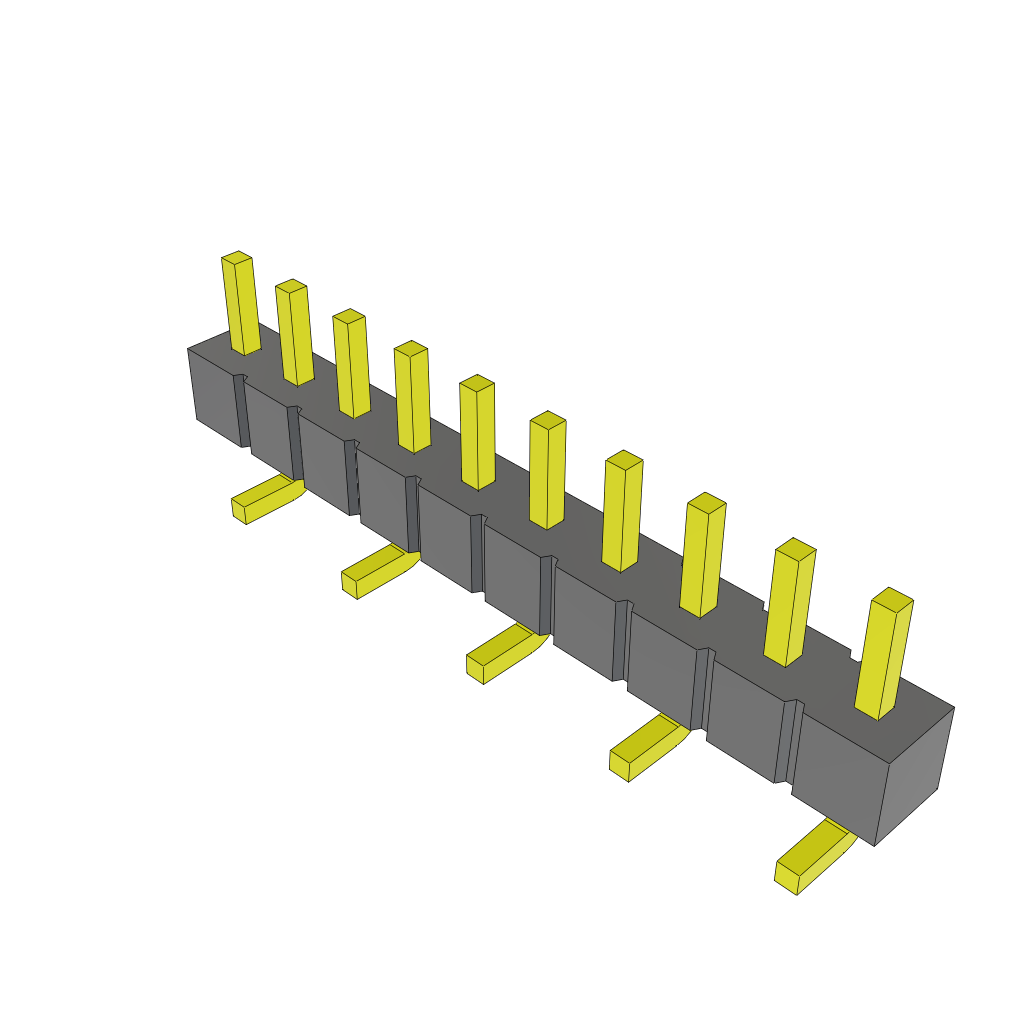 All Parts Connectors rugged connector TSM-110-04-L-SV by Samtec