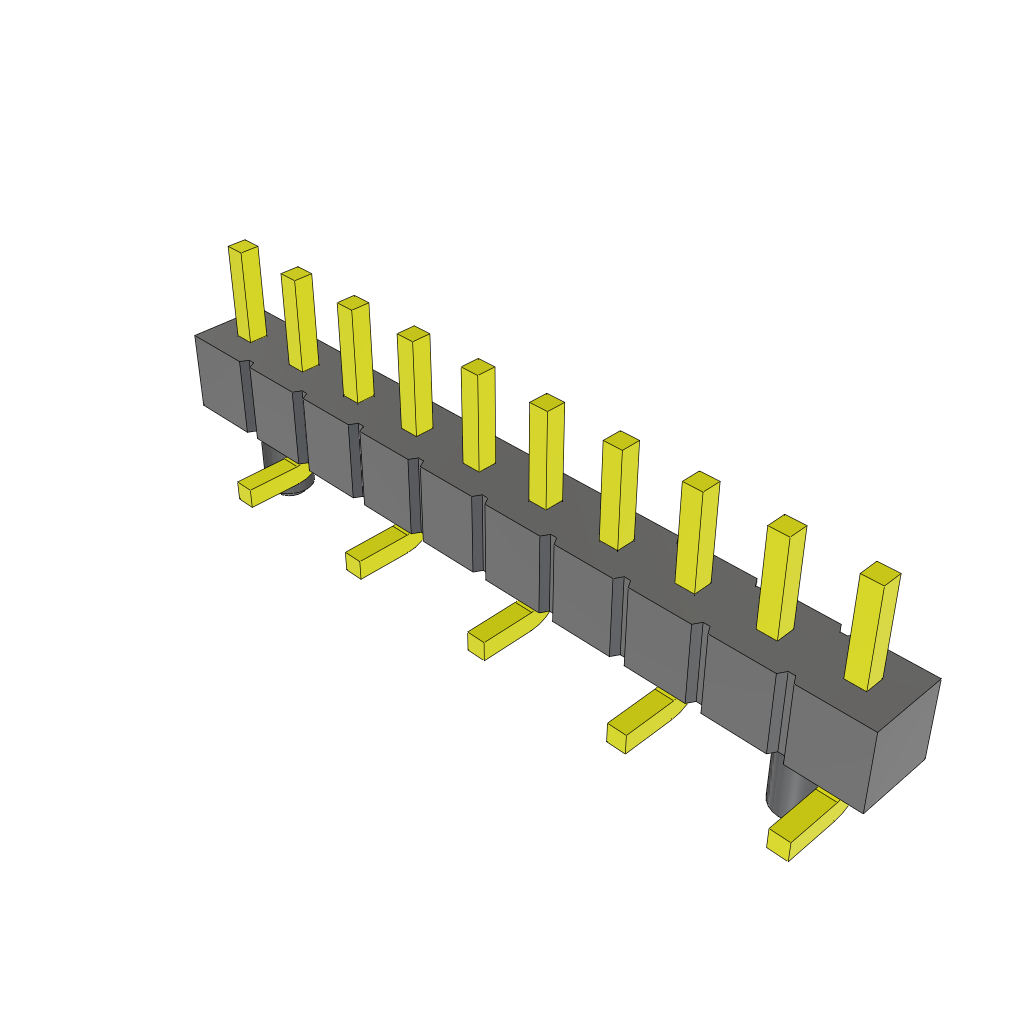 All Parts Connectors BTB Connectors TSM-110-04-S-SV-A by Samtec