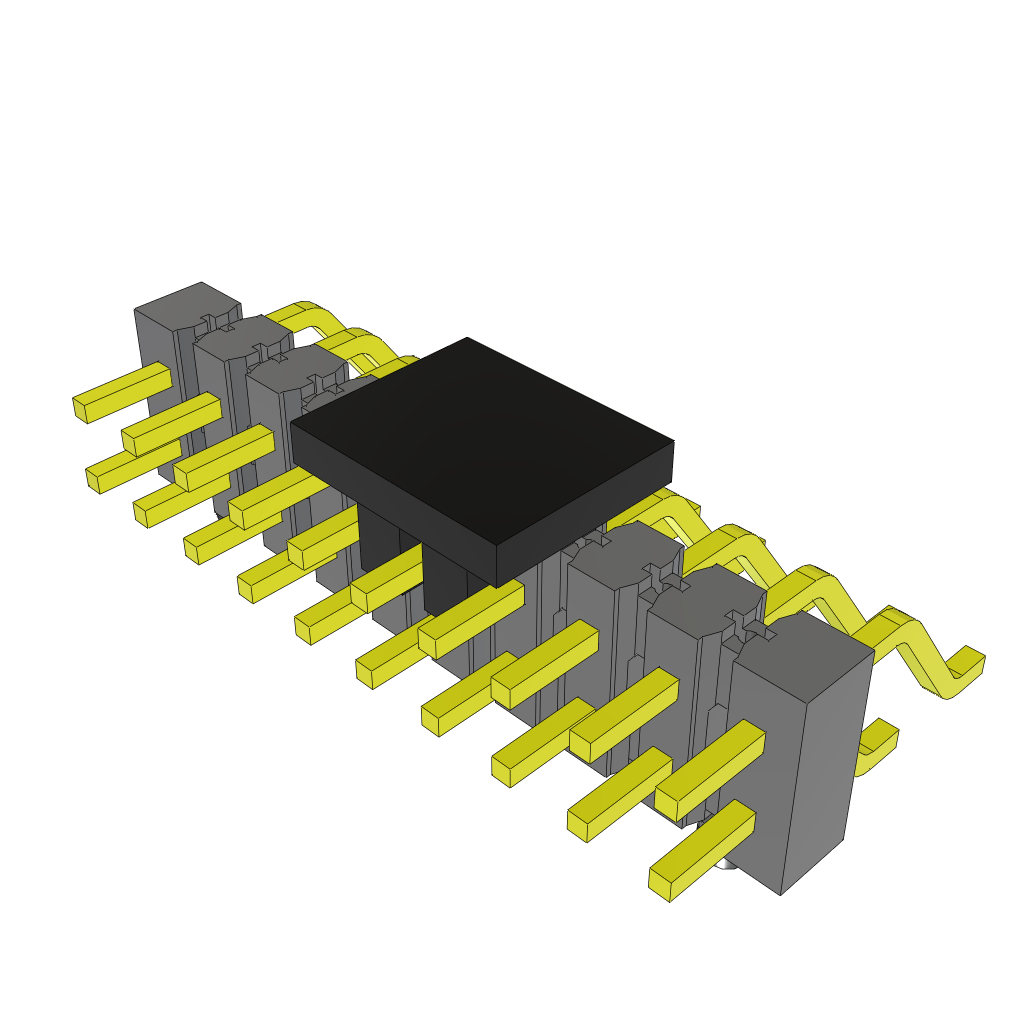 All Parts Connectors BTB Connectors TSM-110-04-T-DH-A-P-TR by Samtec