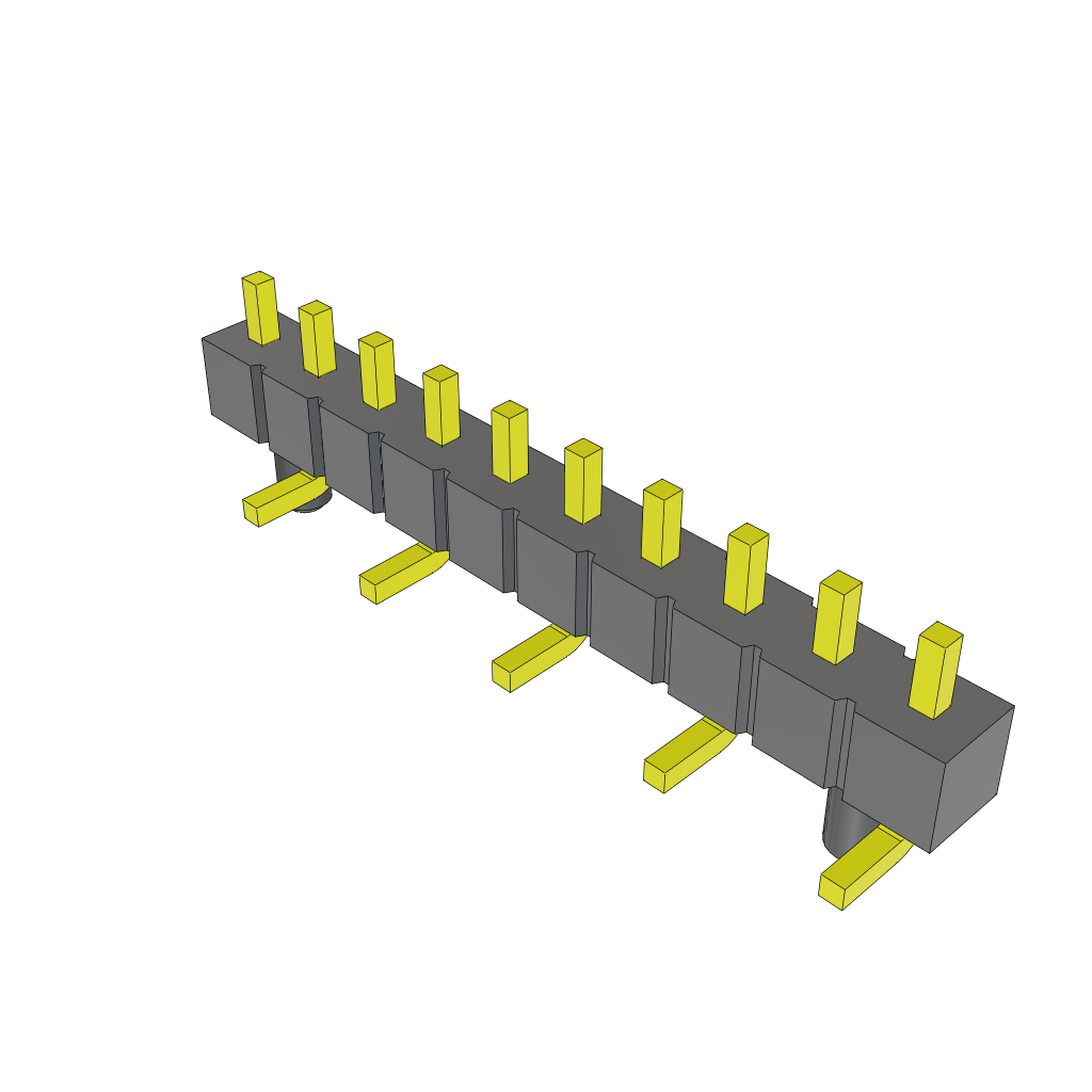 All Parts Connectors BTB Connectors TSM-110-05-L-SV-A by Samtec