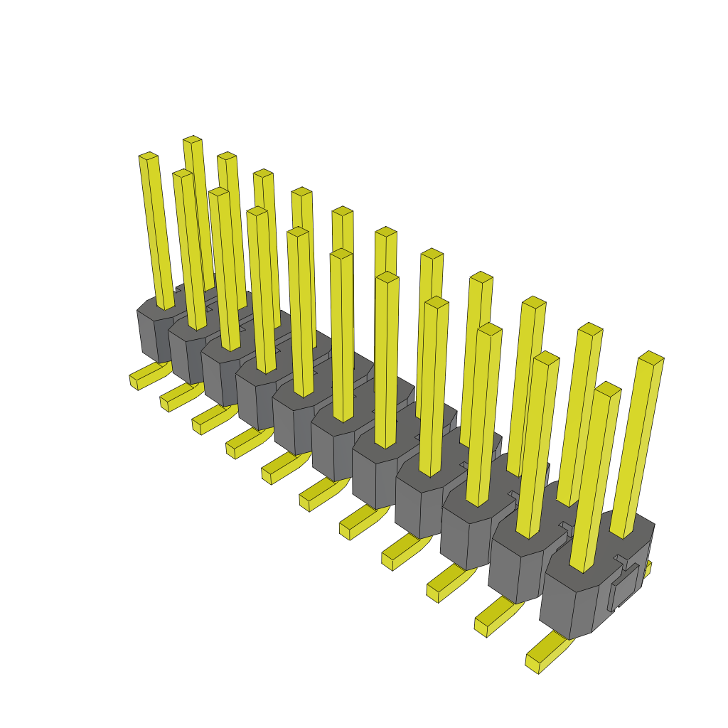 All Parts Connectors rugged connector TSM-111-02-F-DV by Samtec