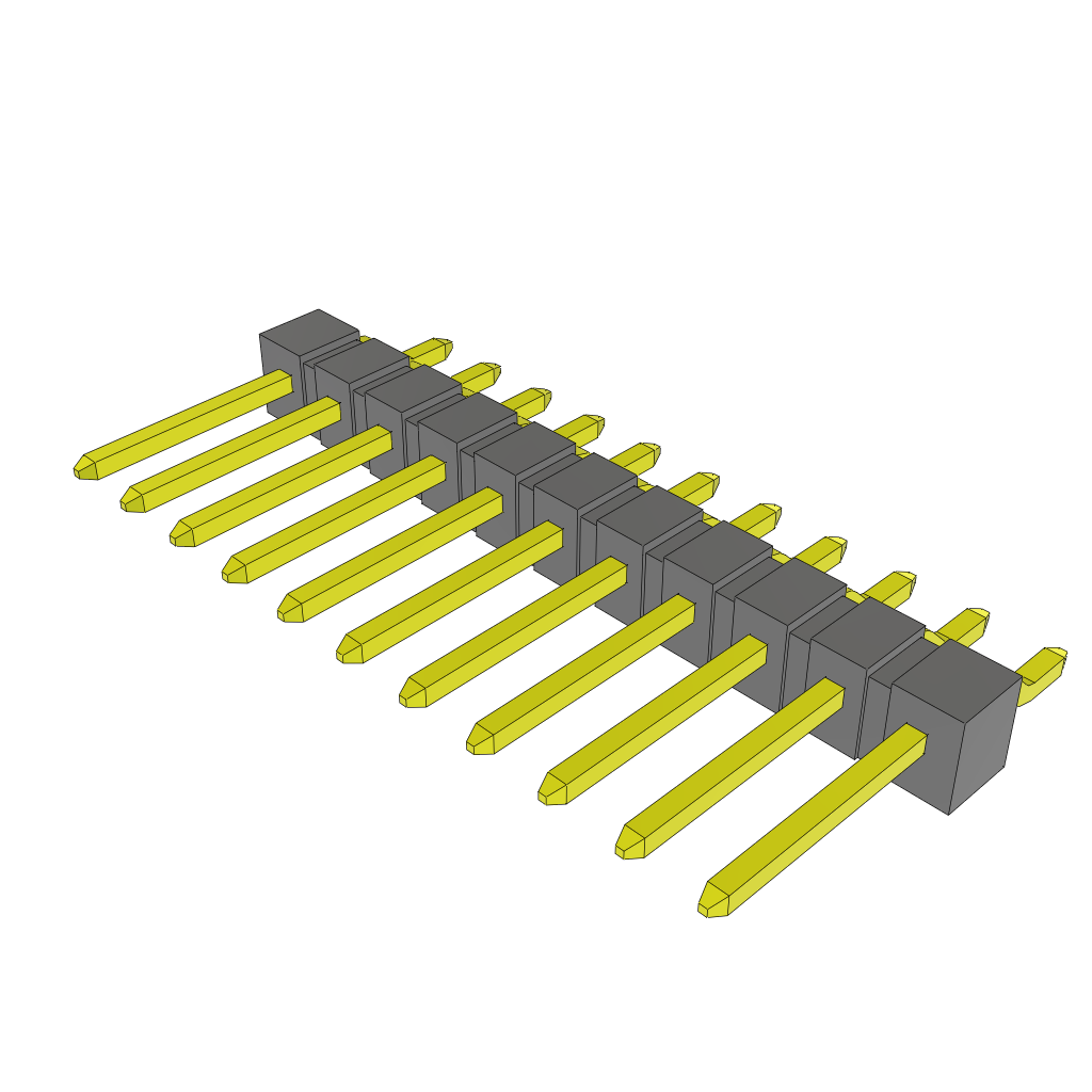 All Parts Connectors rugged connector TSM-111-02-L-SH by Samtec