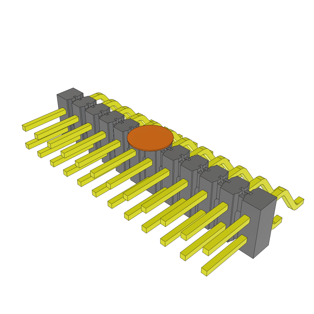 All Parts Connectors BTB Connectors TSM-112-01-L-DH-K-TR by Samtec