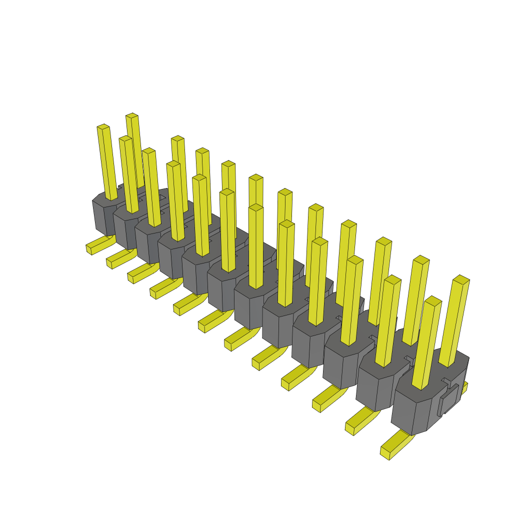 All Parts Connectors BTB Connectors TSM-112-01-L-DV-004 by Samtec