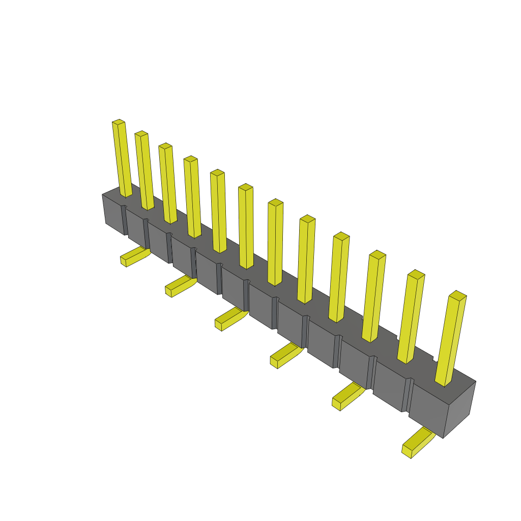 All Parts Connectors rugged connector TSM-112-01-SM-SV by Samtec