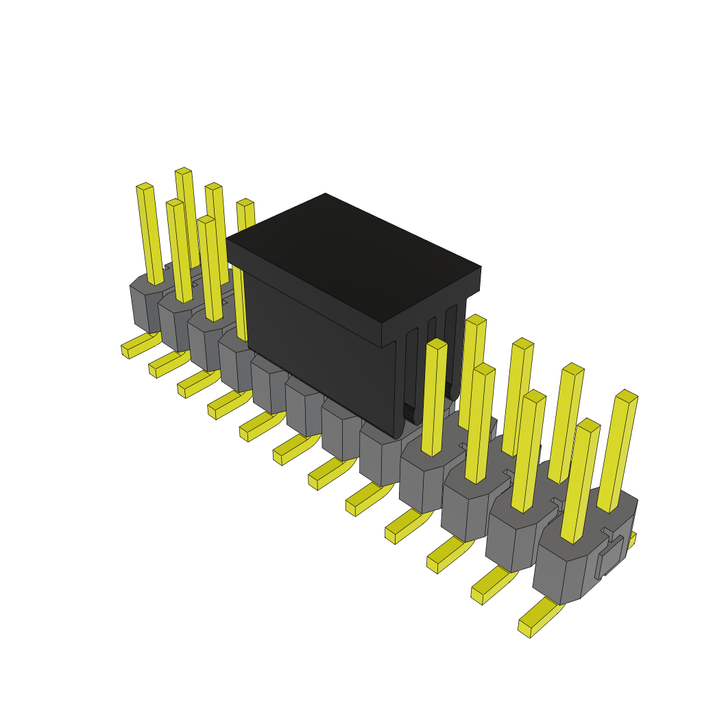 All Parts Connectors rugged connector TSM-112-01-TM-DV-P-TR by Samtec