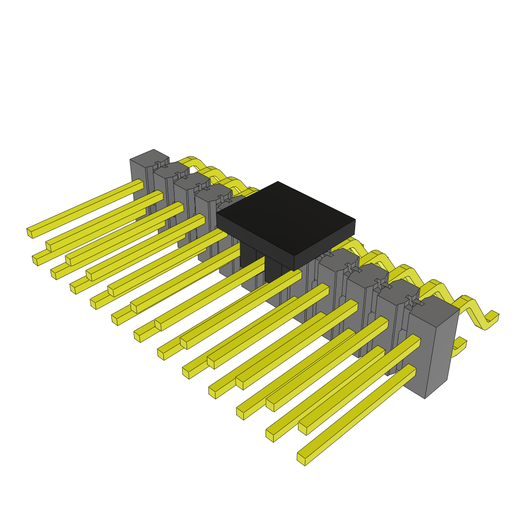 All Parts Connectors BTB Connectors TSM-112-03-L-DH-P-TR by Samtec