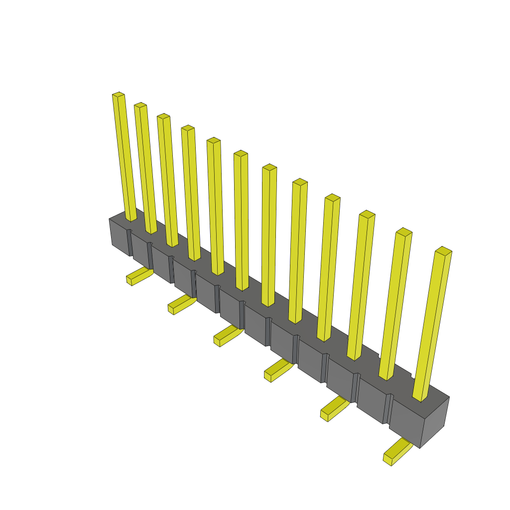 All Parts Connectors rugged connector TSM-112-03-S-SV by Samtec
