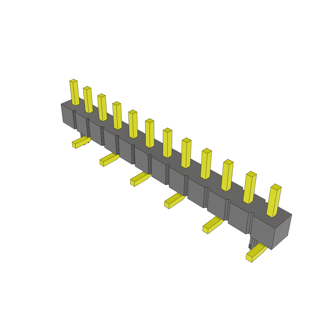 All Parts Connectors BTB Connectors TSM-112-04-S-SV-LC by Samtec