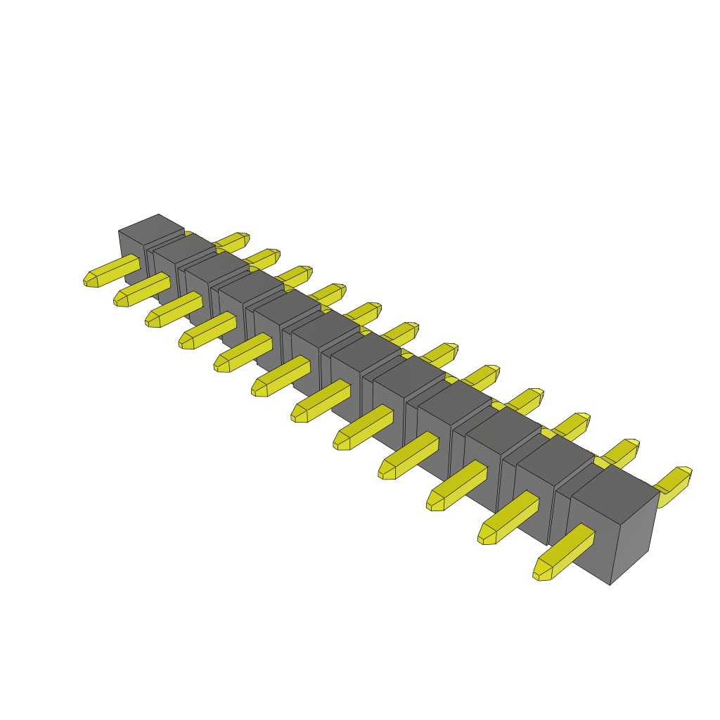 All Parts Connectors BTB Connectors TSM-112-04-T-SH by Samtec
