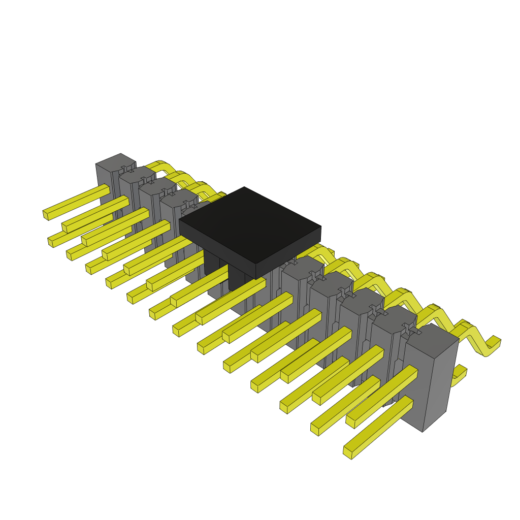 All Parts Connectors BTB Connectors TSM-113-01-L-DH-P by Samtec