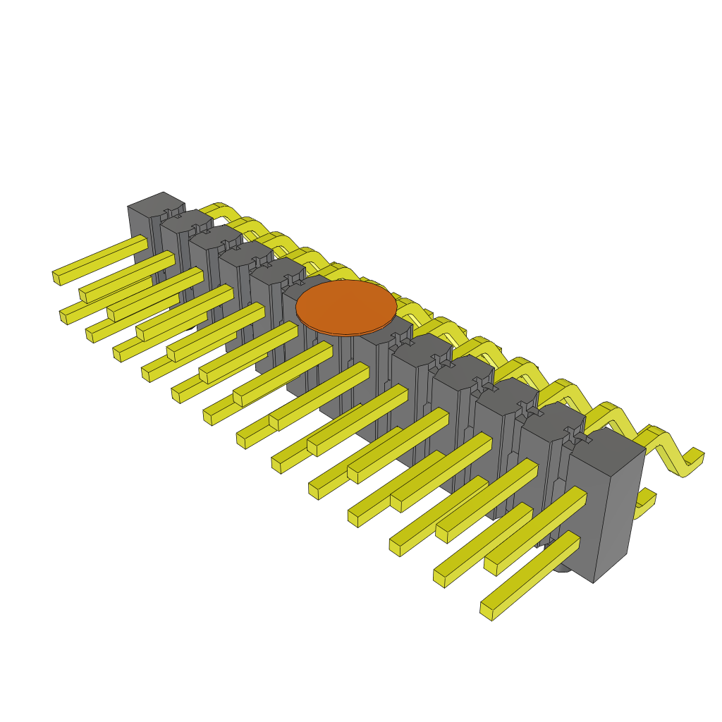 All Parts Connectors BTB Connectors TSM-113-01-L-DH-SL-K by Samtec