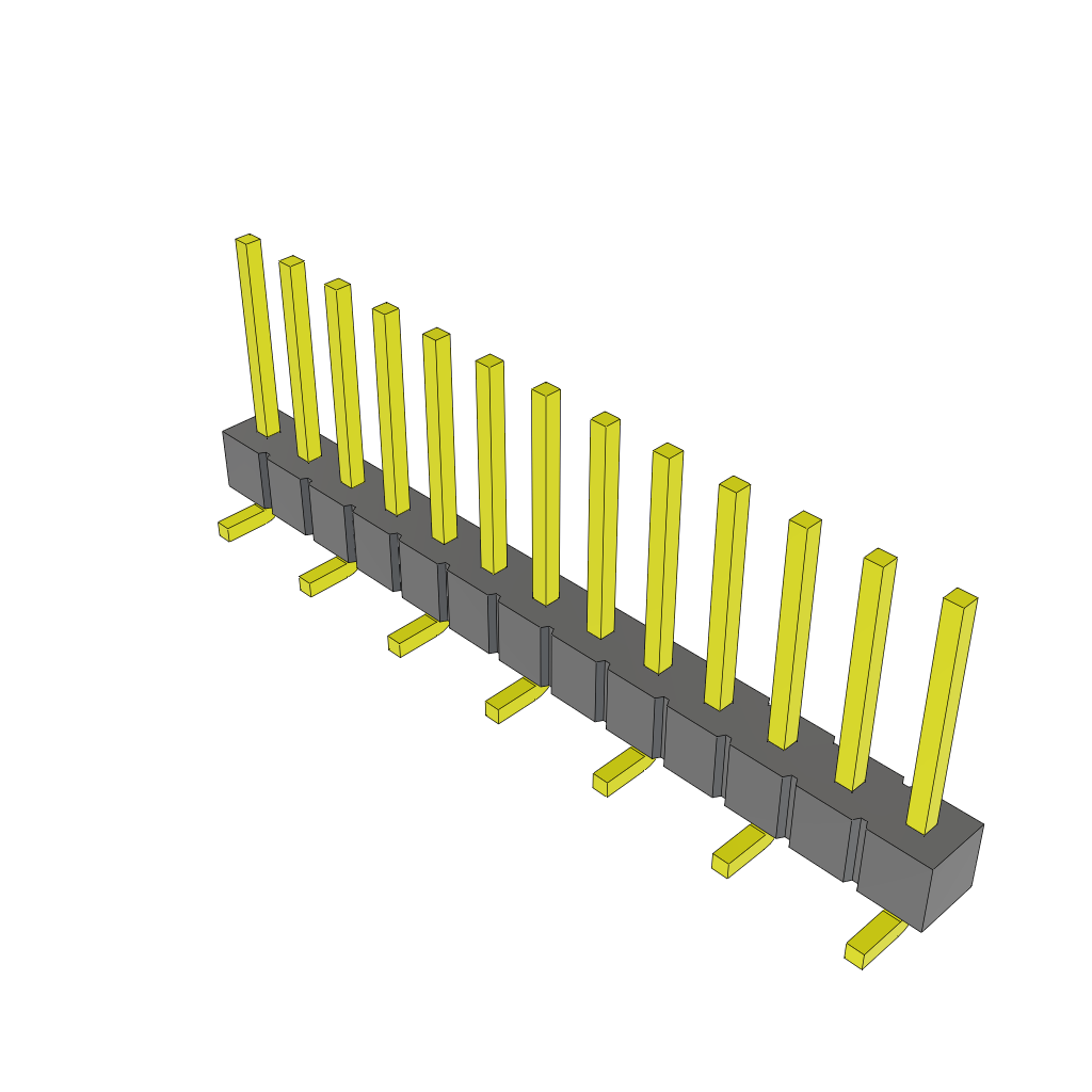 All Parts Connectors rugged connector TSM-113-02-T-SV by Samtec