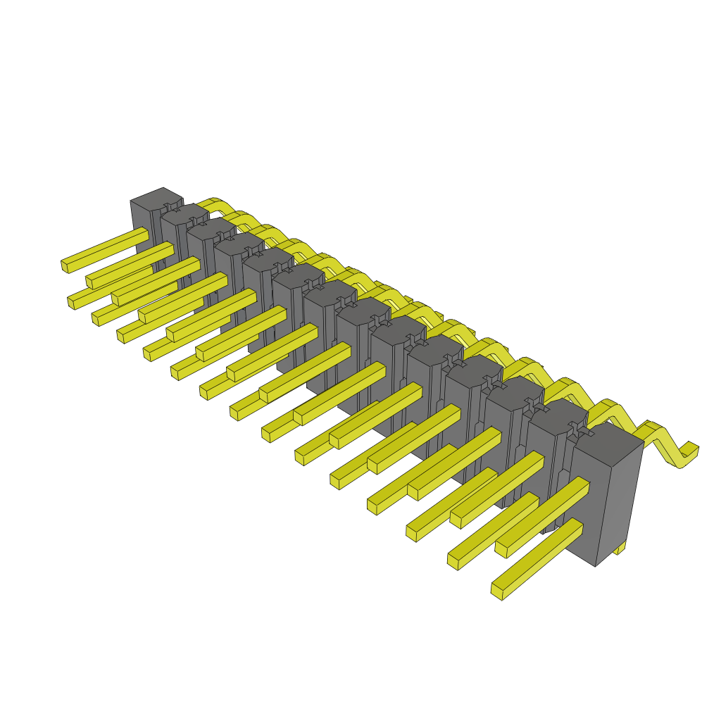 All Parts Connectors BTB Connectors TSM-114-01-L-MT by Samtec