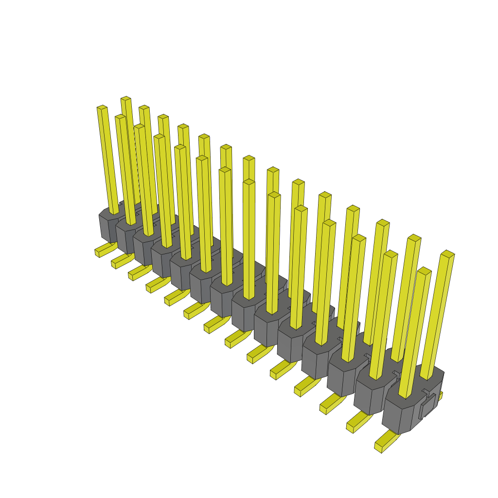 All Parts Connectors BTB Connectors TSM-114-03-LM-DV by Samtec