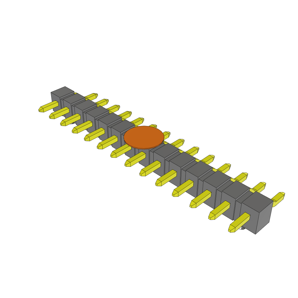All Parts Connectors BTB Connectors TSM-114-04-F-SH-A-K-TR by Samtec