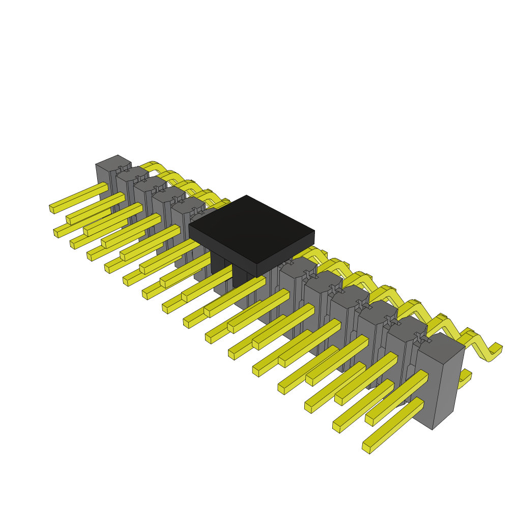 All Parts Connectors BTB Connectors TSM-115-01-L-DH-P-TR by Samtec
