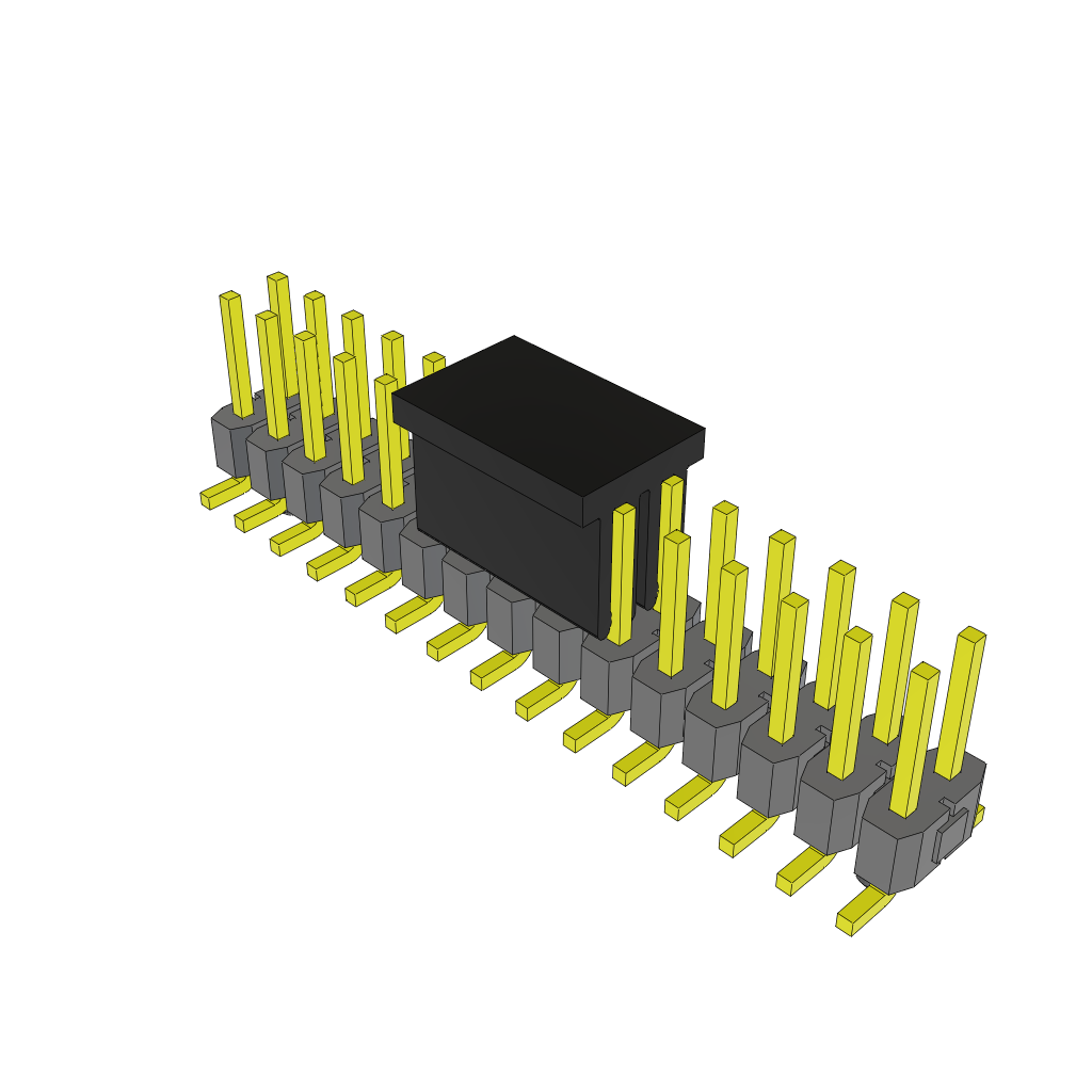 TSM-115-01-L-DV-A-P by Samtec