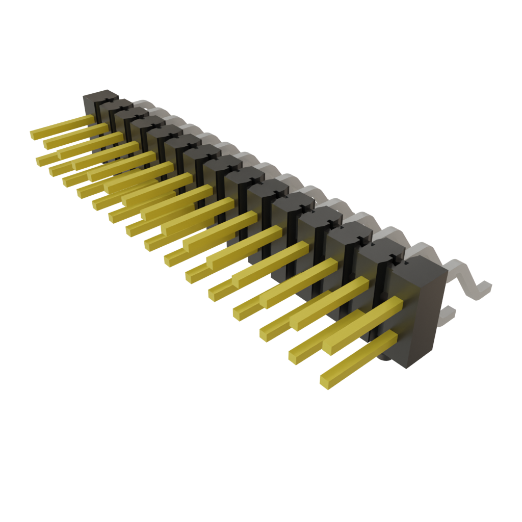 All Parts Connectors rugged connector TSM-115-01-S-DH-A by Samtec