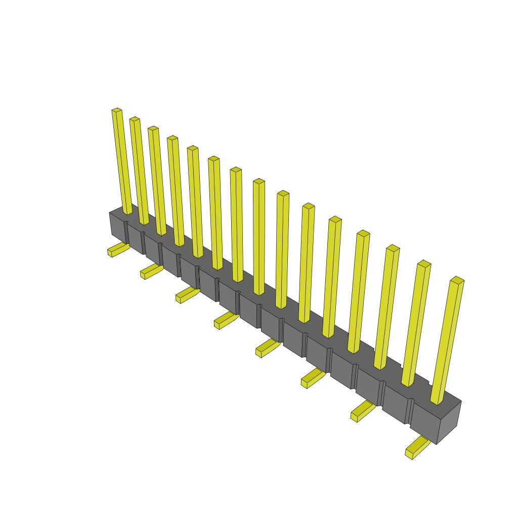 All Parts Connectors rugged connector TSM-115-03-T-SV by Samtec