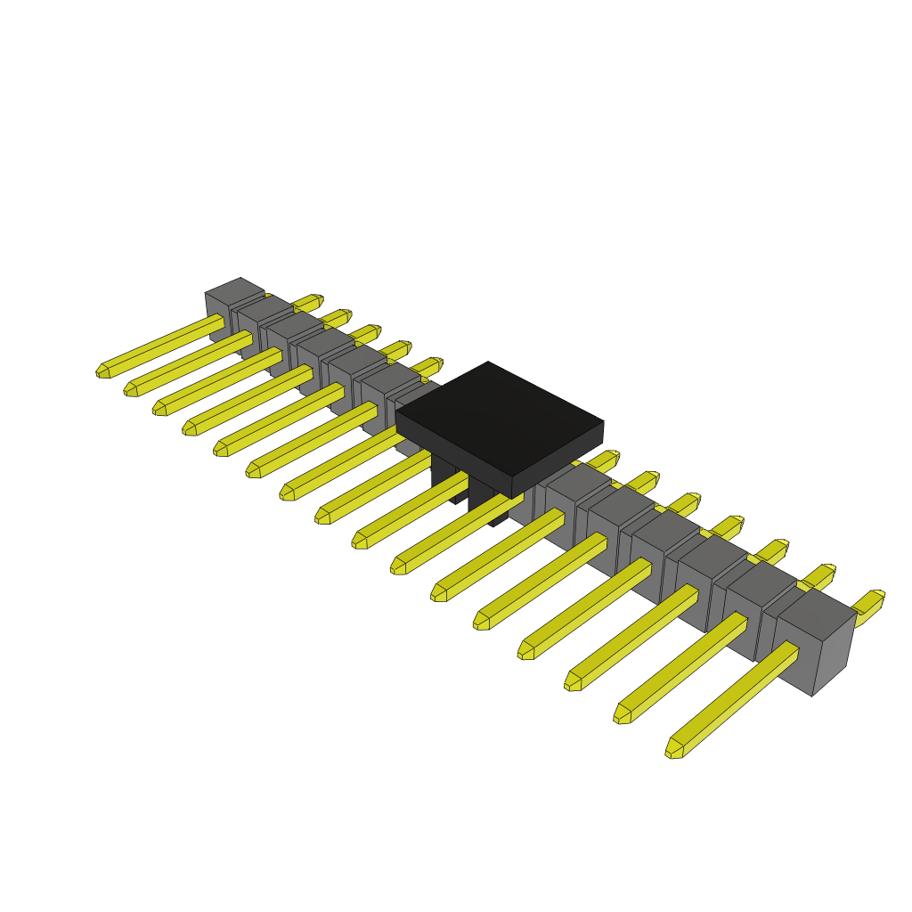 TSM-116-02-LM-SH-P by Samtec