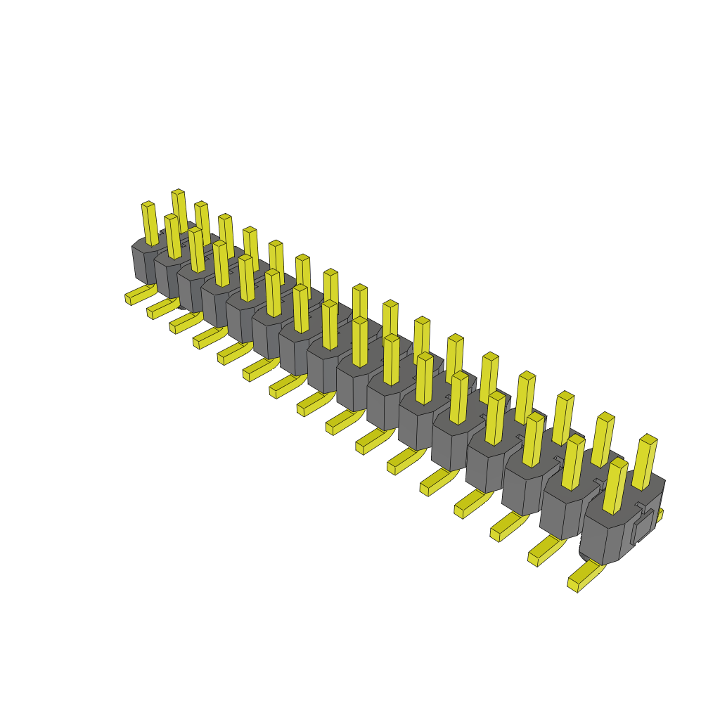 All Parts Connectors rugged connector TSM-116-04-L-DV-A by Samtec