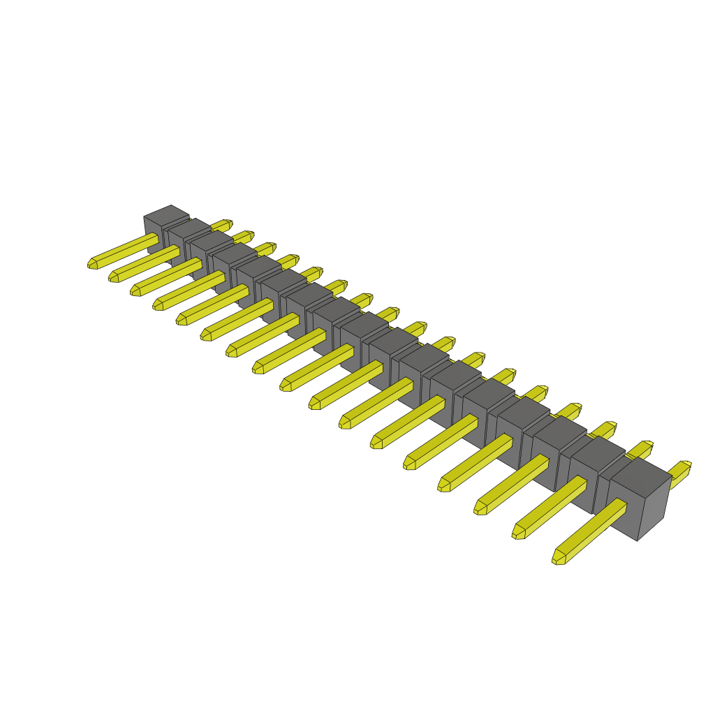 All Parts Connectors BTB Connectors TSM-117-01-F-SH-LC by Samtec