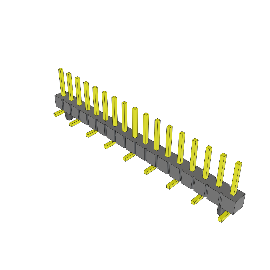 All Parts Connectors rugged connector TSM-117-01-G-SV-A by Samtec