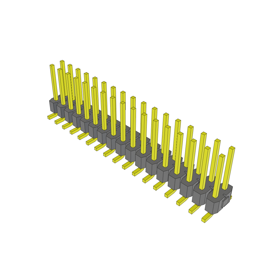 All Parts Connectors rugged connector TSM-117-02-L-DV-TR by Samtec