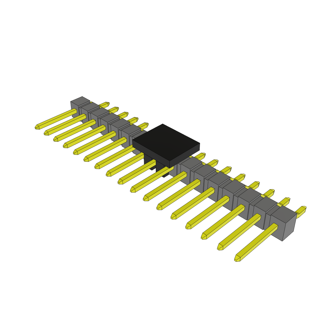 All Parts Connectors BTB Connectors TSM-117-02-S-SH-P by Samtec