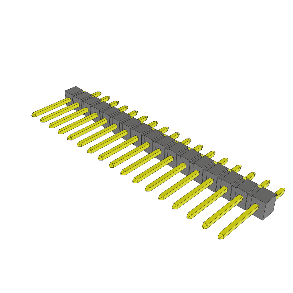 All Parts Connectors rugged connector TSM-117-02-S-SH by Samtec