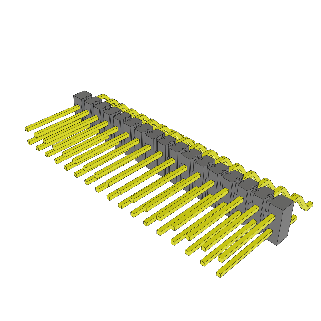 All Parts Connectors BTB Connectors TSM-117-03-L-DH by Samtec