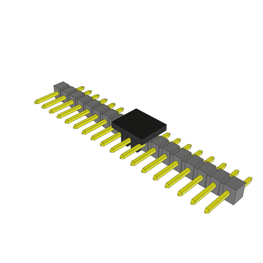 All Parts Connectors BTB Connectors TSM-118-01-L-SH-P by Samtec