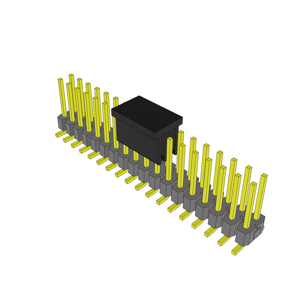 TSM-118-02-F-DV-P by Samtec