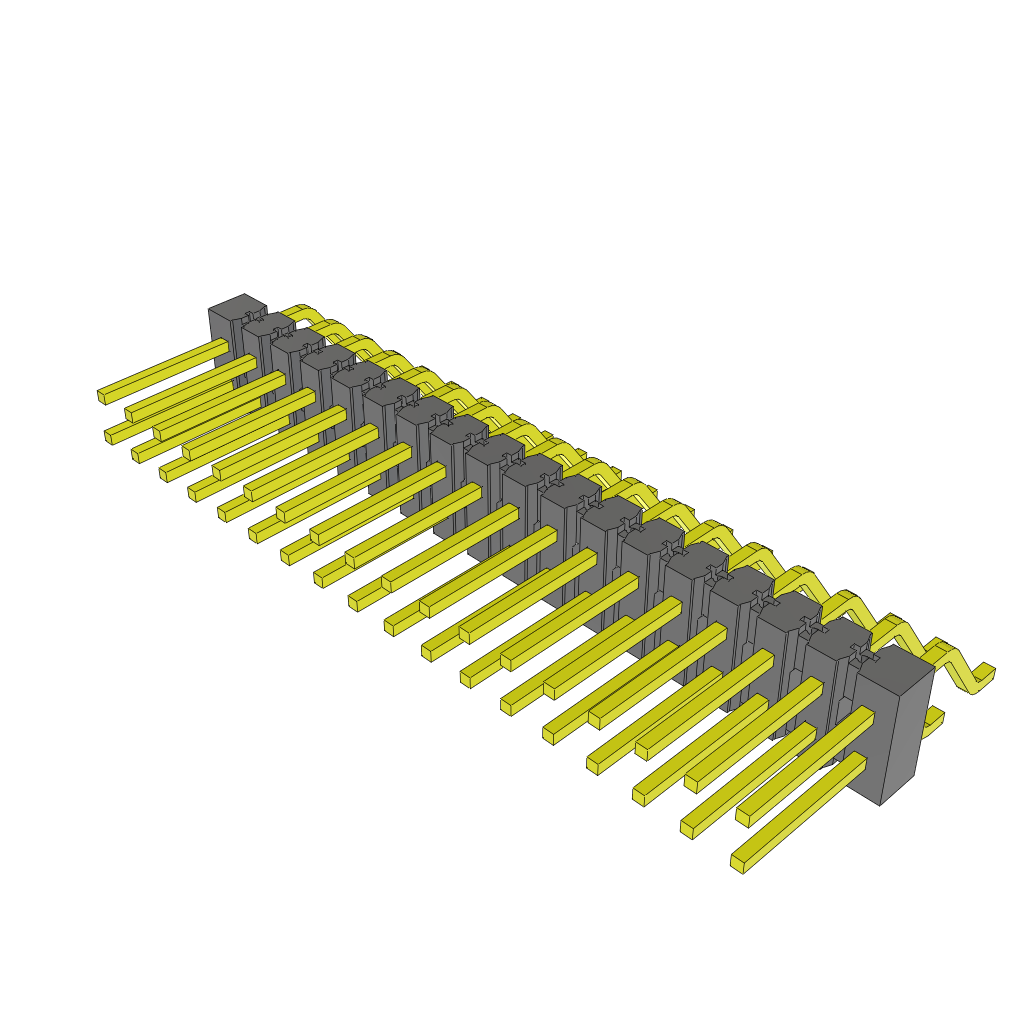 All Parts Connectors BTB Connectors TSM-118-02-L-DH by Samtec