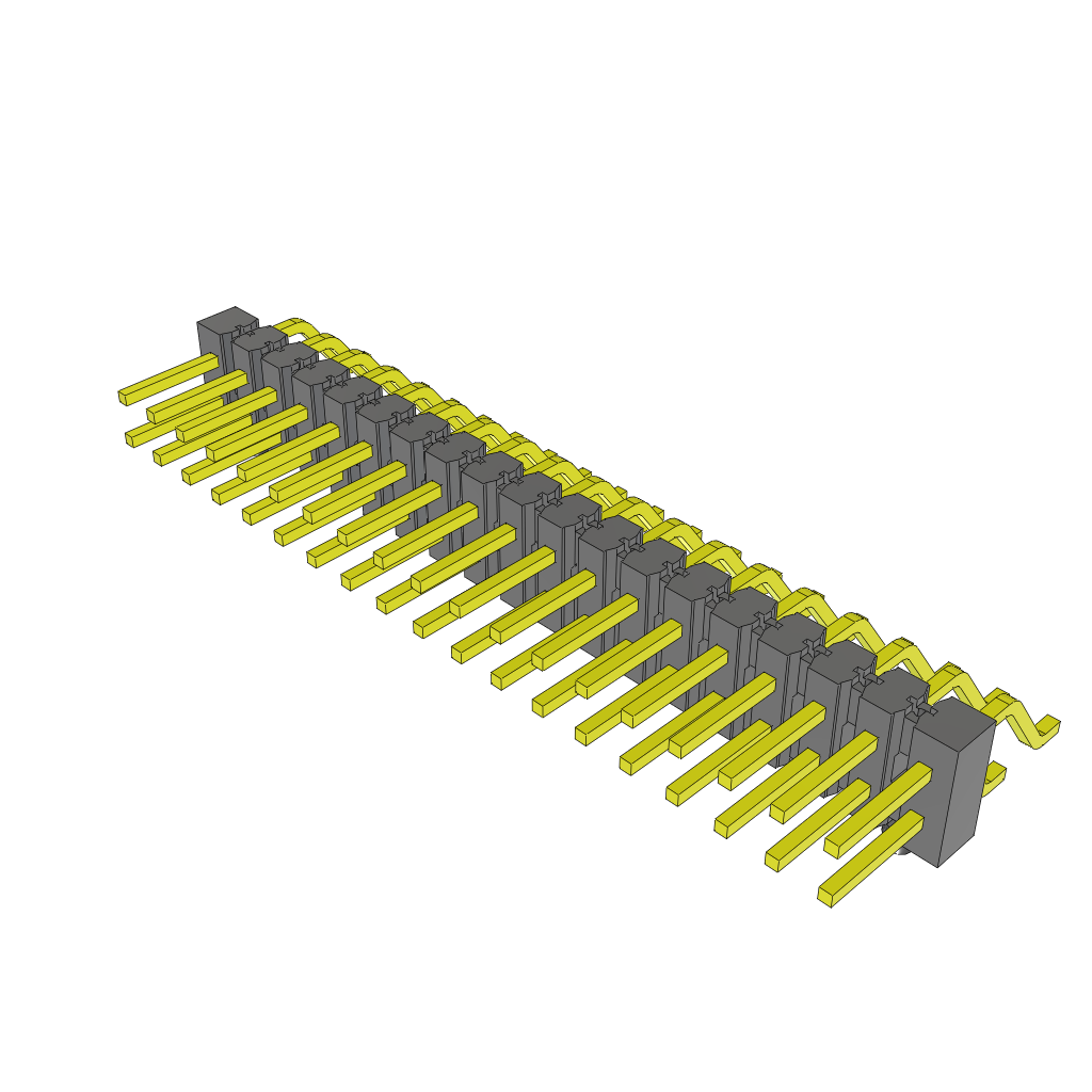 All Parts Connectors rugged connector TSM-119-01-S-DH-A by Samtec